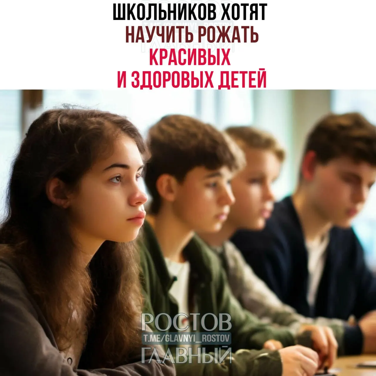 На заседании петербургского Законодательного собрания прозвучало предложение, что в детских садах и школах детей следует учить не контрацепции, а «как родить здорового и красивого ребёнка», а также формировать у девочек стремление к браку и многодетности.