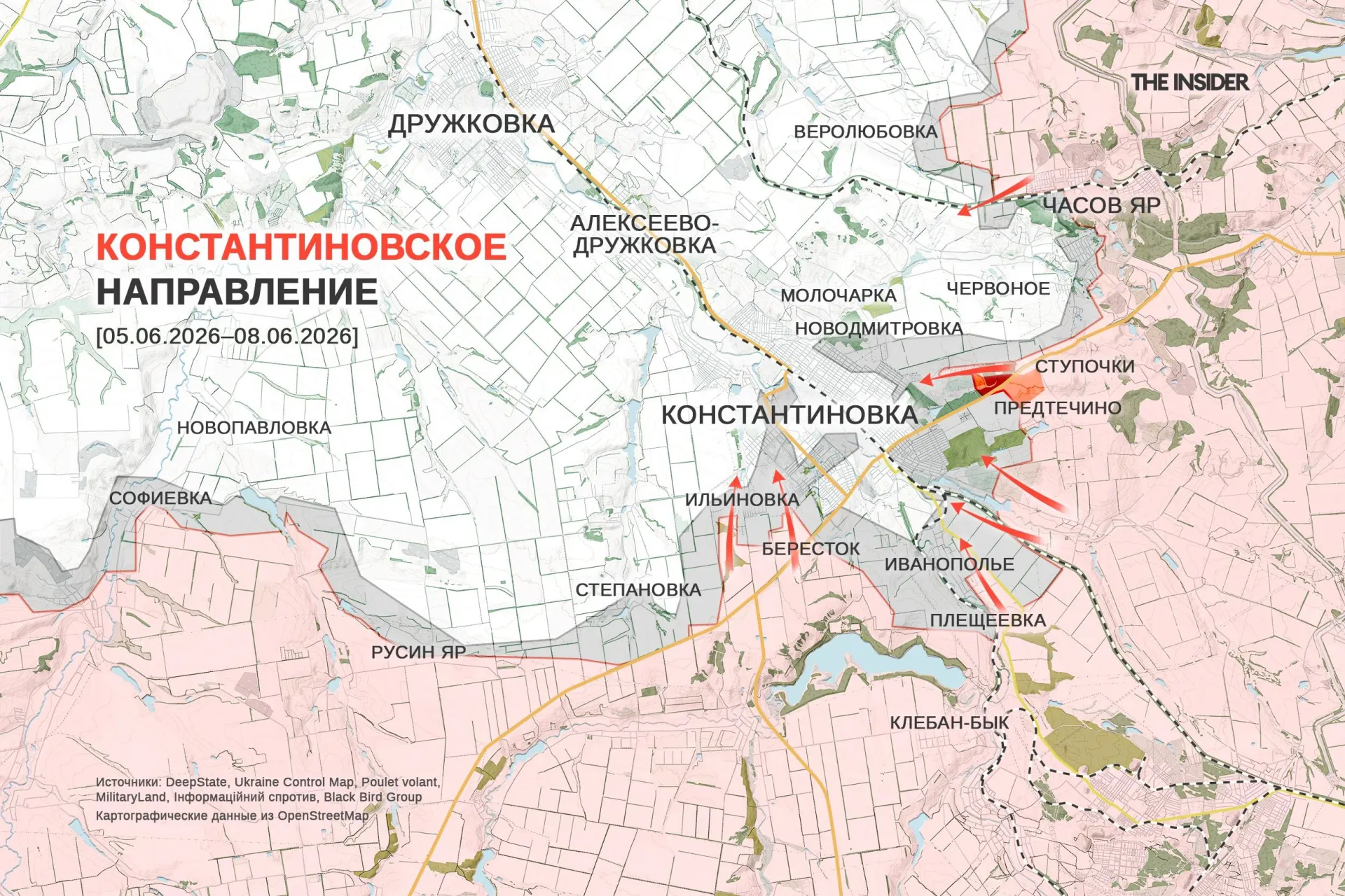 Краткая сводка: продвижение на Лиманском и запорожском направлениях, завершение оборонительных работ под Волчанском, удар беспилотника по хранилищу ОЯТ у Чернобыля и налёт на Санкт‑Петербург и Ленинградскую область.