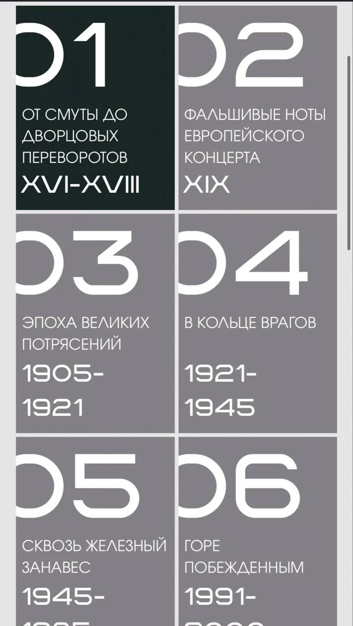 На сайте министерства появилась онлайн‑версия выставки о защите суверенитета — в специальном разделе показали карточки с фотографиями и описаниями людей и организаций, разделённые по сферам деятельности.