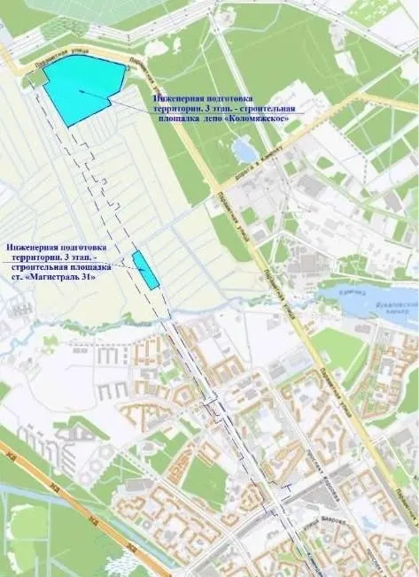 Объявлен конкурс на строительство площадки под станцию метро «Магистраль 31» и прилегающих объектов в Санкт-Петербурге на сумму до 27 млн рублей.