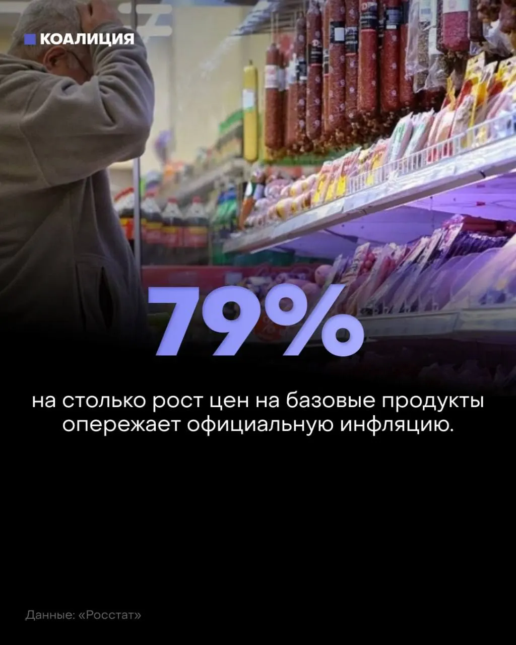 За январь–июль базовый набор продуктов подорожал примерно на 8,5%, овощи и сахар — значительно сильнее; доля расходов на еду достигает рекордного уровня, россияне экономят на повседневных покупках.