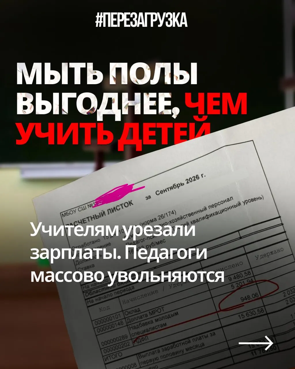 Учителя из разных регионов жалуются на снижение зарплат и рост объёмов работы на фоне бюджета, где оборона получает значительно больше средств, чем образование.